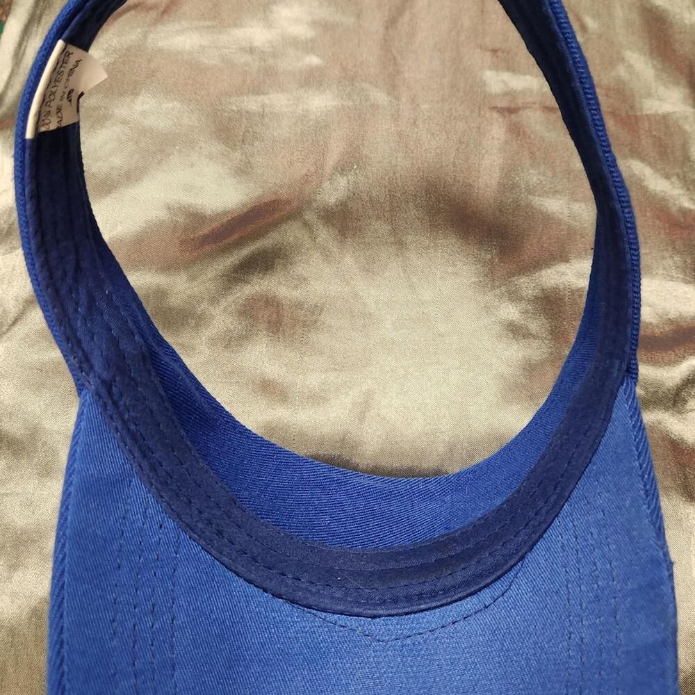 Blue Visor Hat - Picture 2 of 3